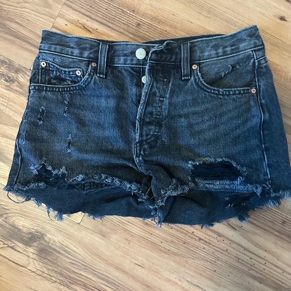 Denim forum denim shorts - Picture 2 of 2
